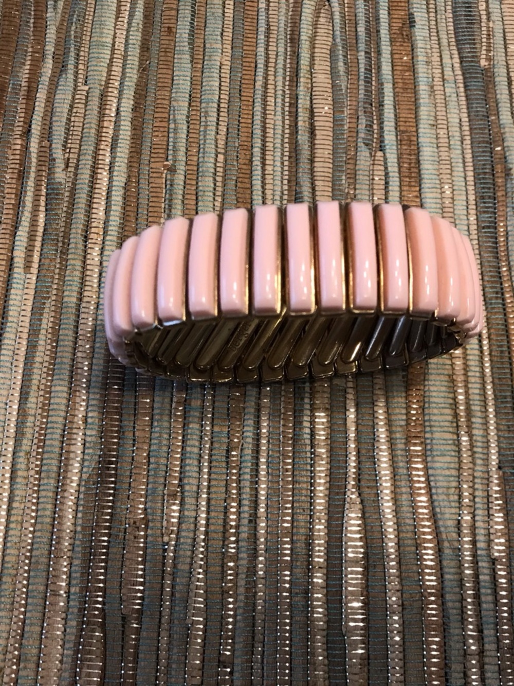 Feminine Pink Stretch Bergere Bracelet